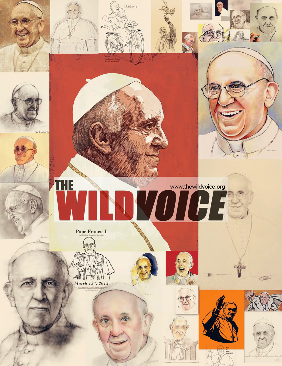 pope francis at the wild voice