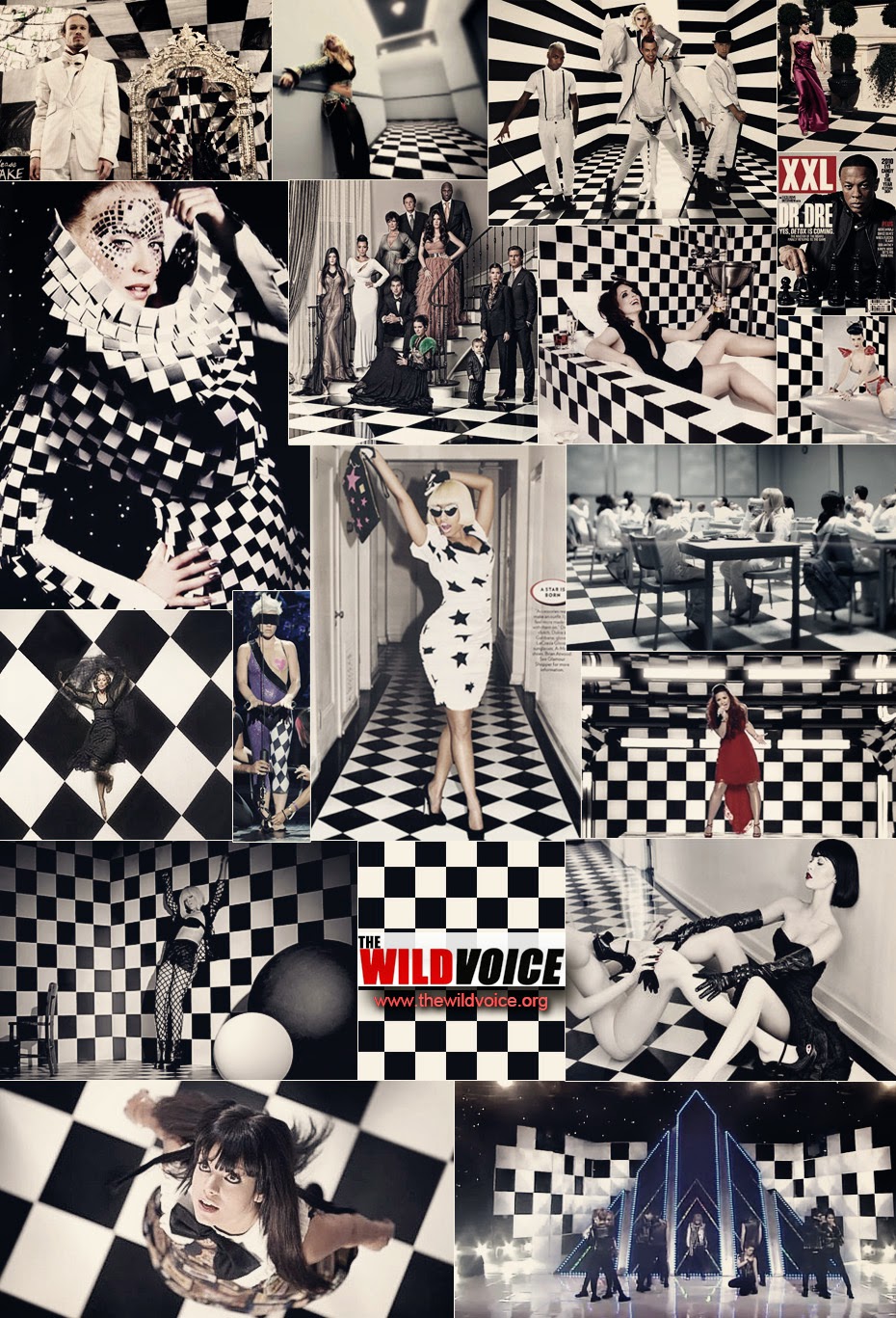 mason black and white checkerboard entertainment