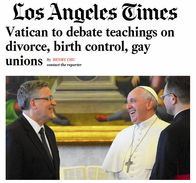 LA Times Pope Francis