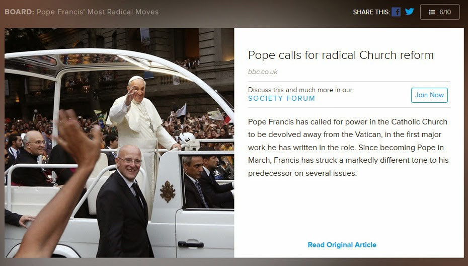 pope reform