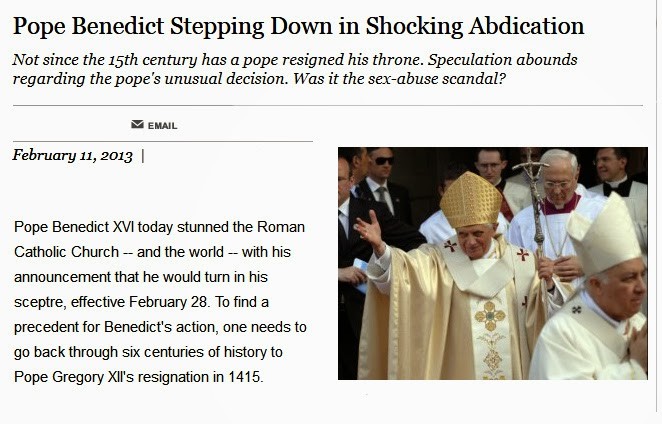Pope Benedict XVI, Ratzinger, ousted, Vatican, Antichrist, The WILD VOICE