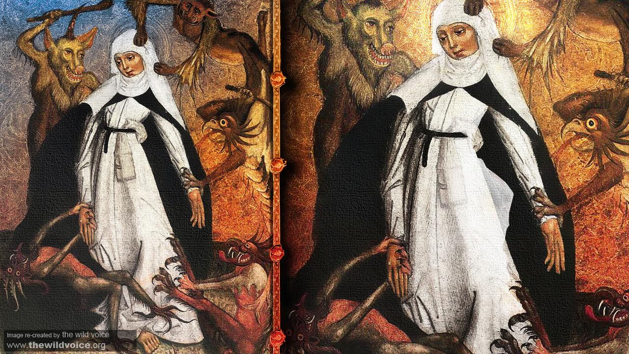 Saint Catherine of Siena devil