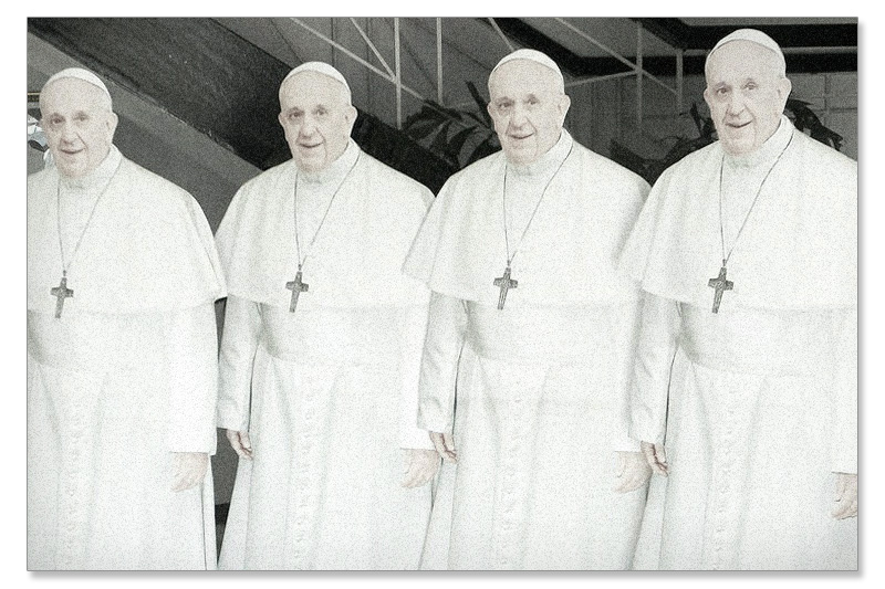 pope francis cardboard cutouts
