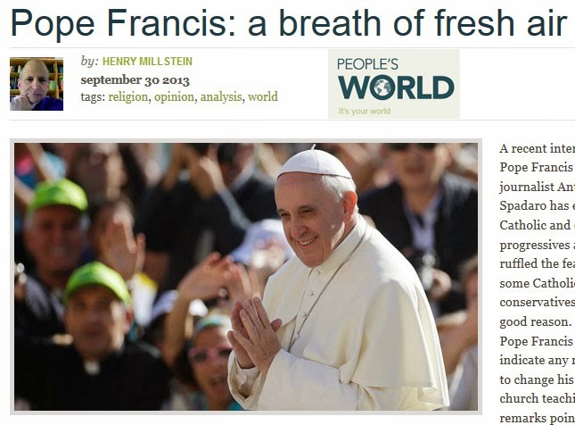 pope francis breath of fresh air