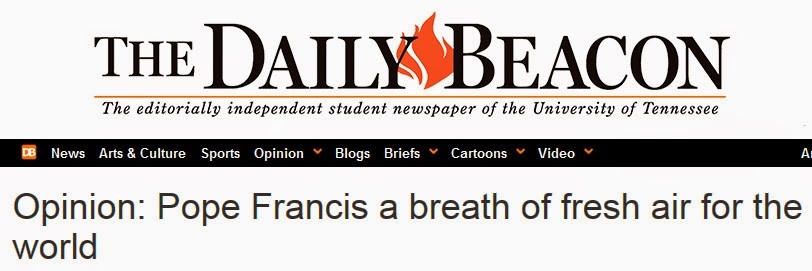 pope francis breath of fresh air