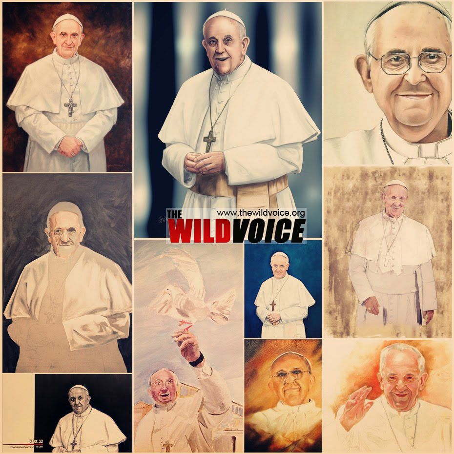 pope francis paintings
