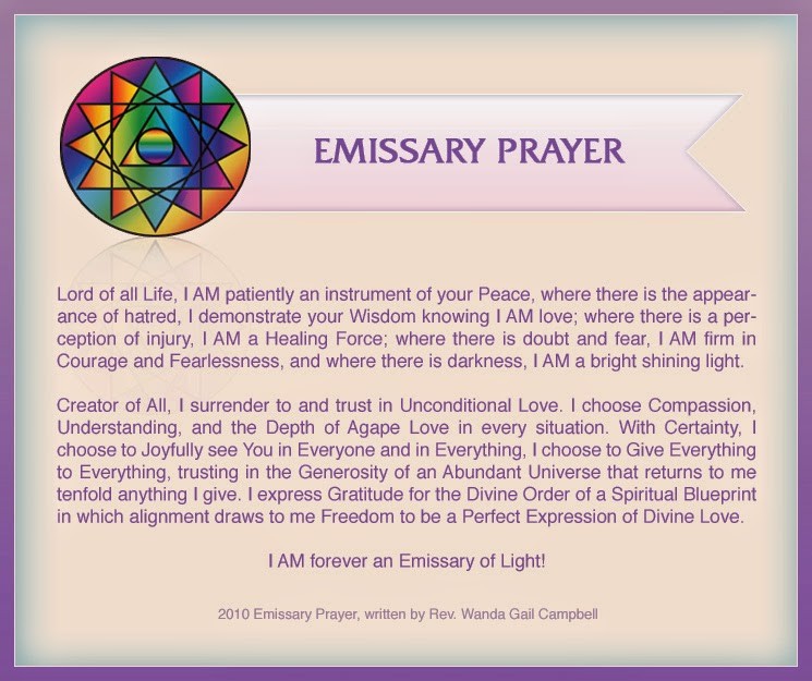 one world religion prayer