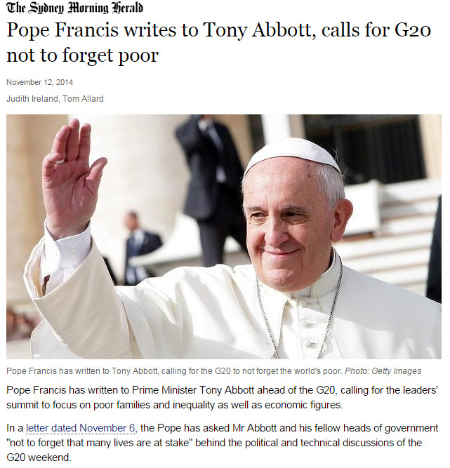 pope francis false prophet mdm