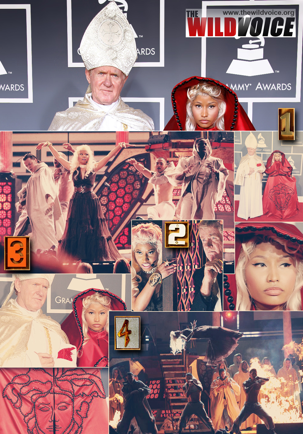 Illuminati, The WILD VOICE, Nicki Minaj, Pope, False Prophet, Vatican, Maria Divine Mercy, Synod