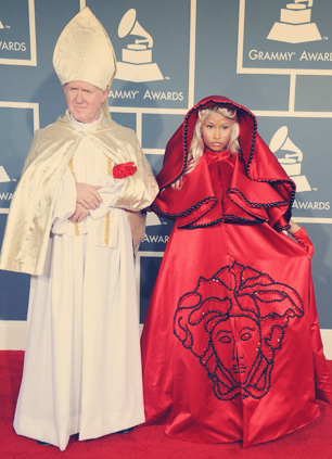 Nicki, Minaj, celebrity, false prophet, pope, Francis, Vatican