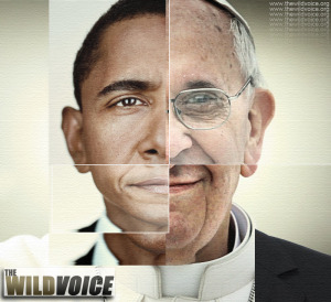 Barack Obama, Pope Francis, False Prophet, Maria Divine Mercy, The WILD VOICE, President, USA, America, NWO, New World Order, Jorge Mario Bergoglio