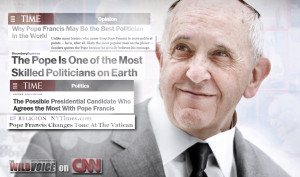 CNN, the wild voice, John Blake, Pope Francis, False Prophet